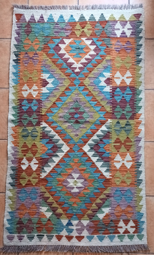 Chobi kilim gyapjúszőnyeg 12 (87x151cm)