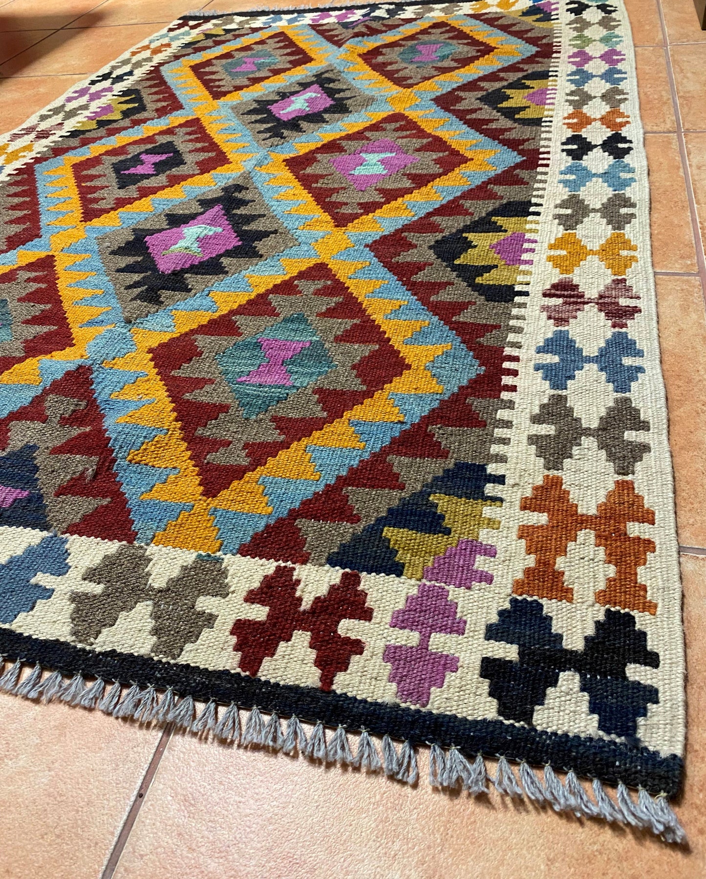 Chobi kilim gyapjúszőnyeg 13 (94x149cm)