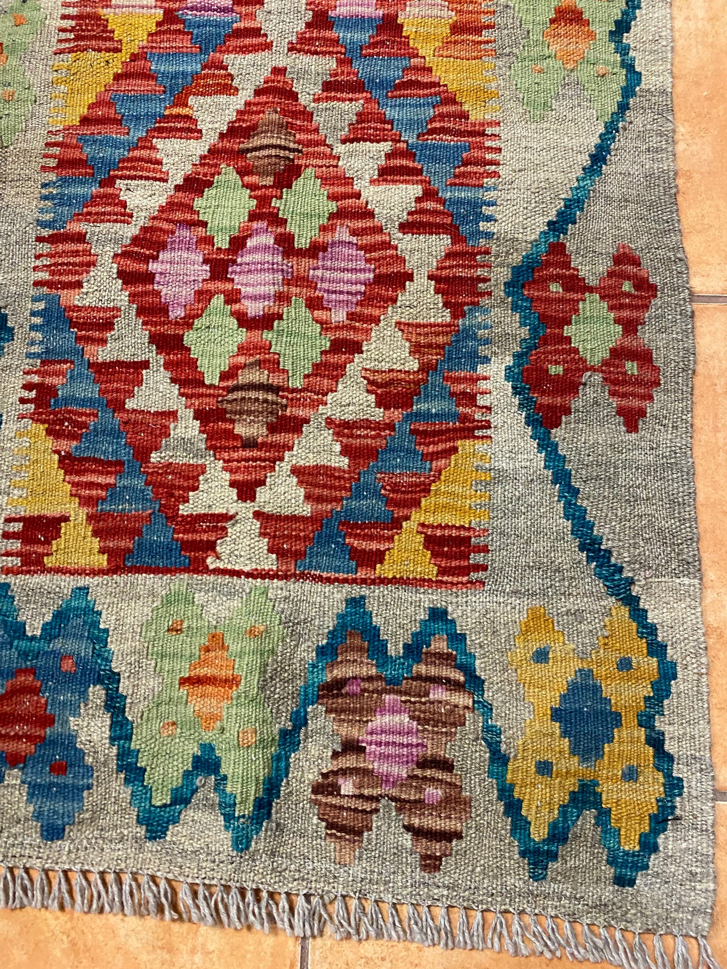 Chobi kilim gyapjúszőnyeg 15 (60x198cm)