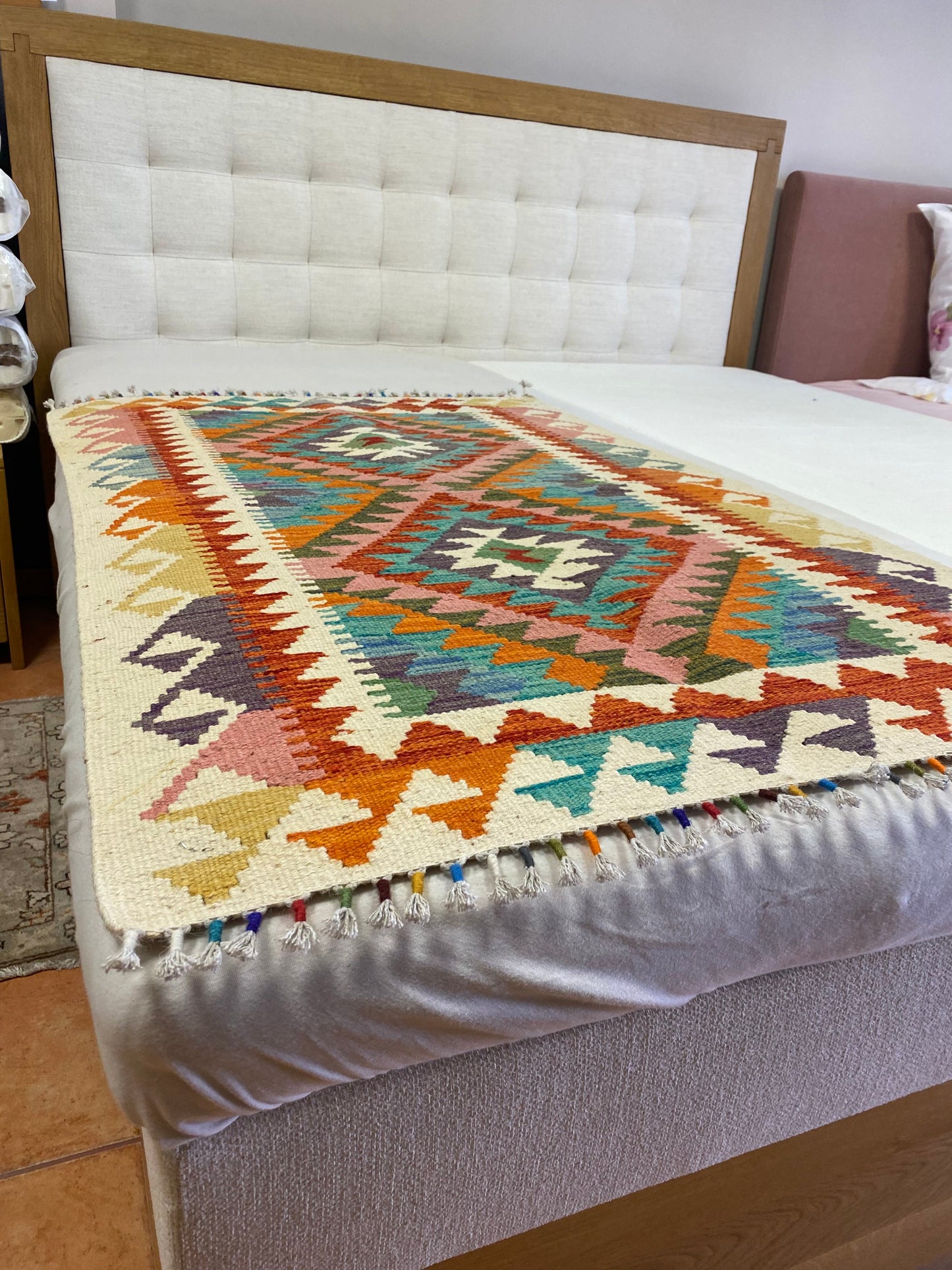 Kilim chobi gyapjú szőnyeg 2 (125x80cm)