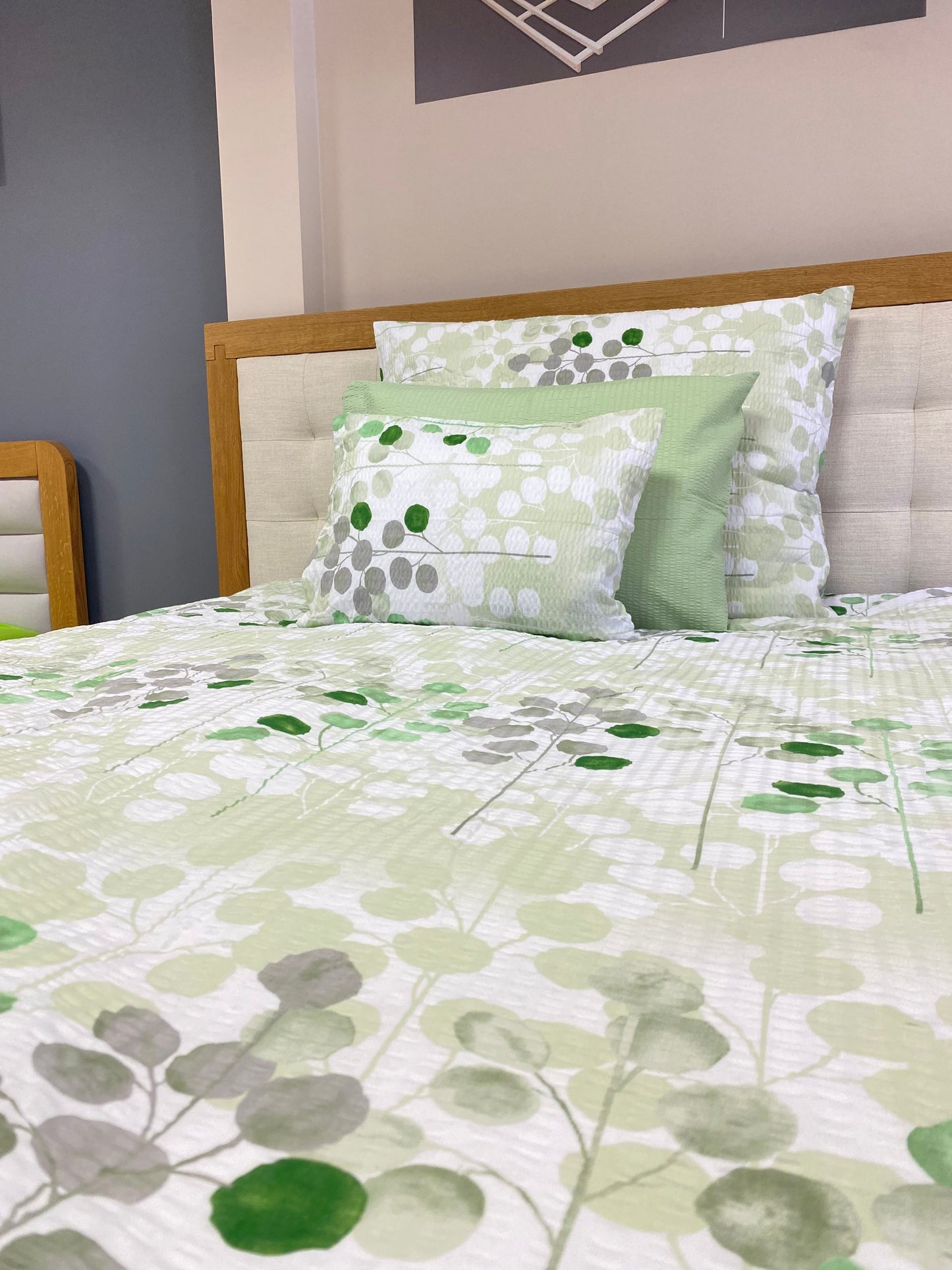 Pamut krepp párnahuzat 50x70cm menta