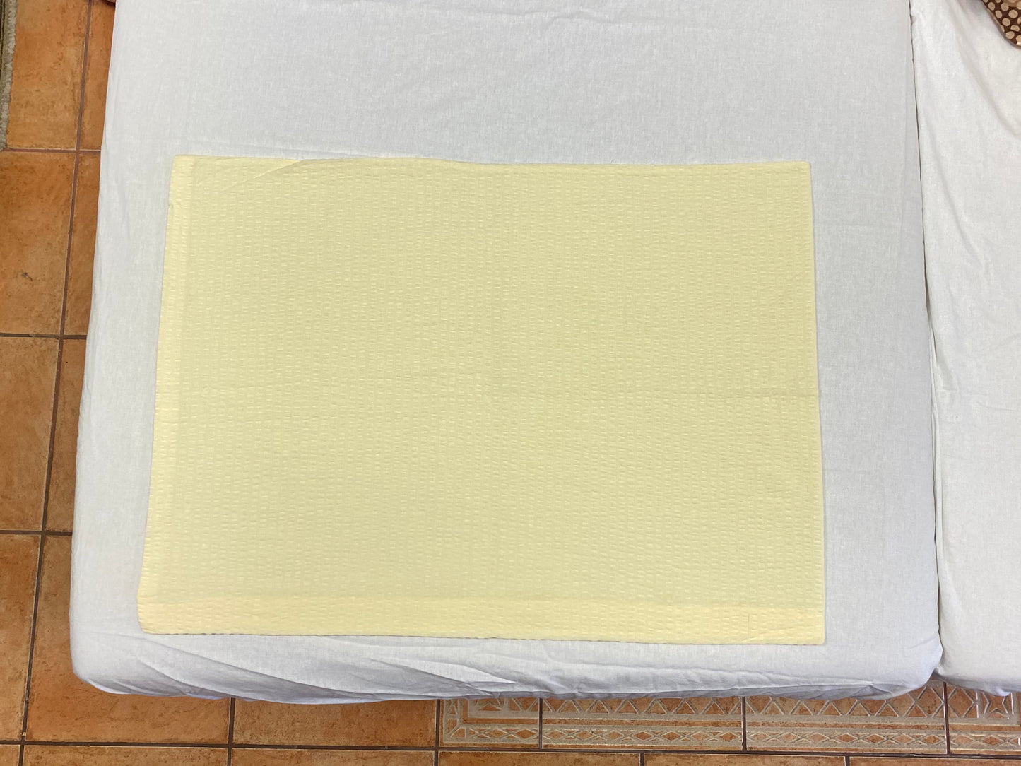 Pamut krepp párnahuzat 50x70cm vanília