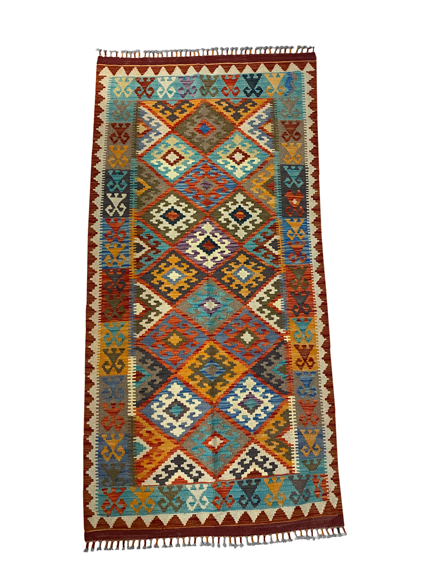 Chobi kilim gyapjúszőnyeg 17 (103x210cm)